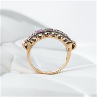 Ring Goldside Woman in Gold Rubino 82058296 - 82058296